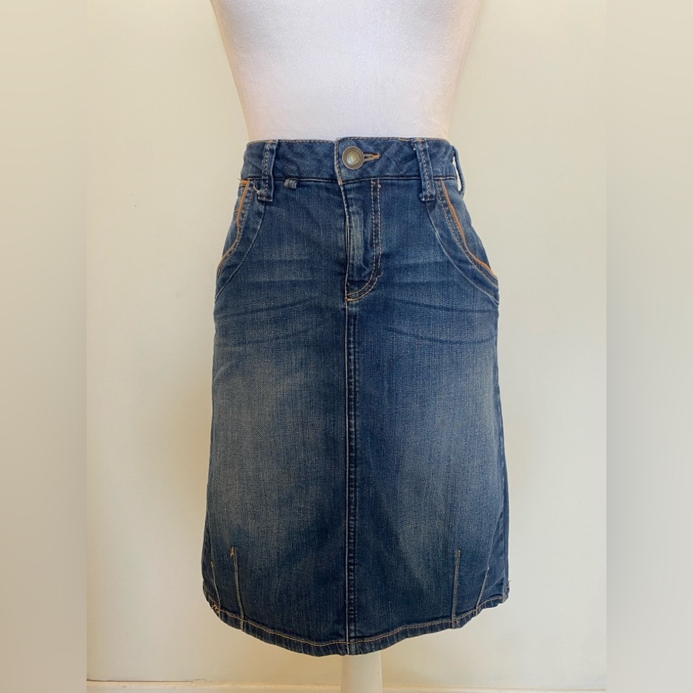 Soya Concept Denim Skirt I  US S I Medium Wash